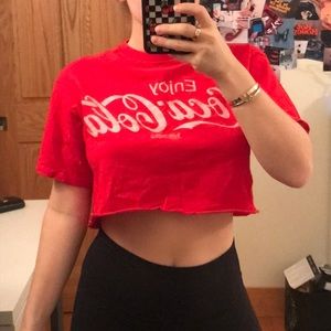Enjoy Coke crop top